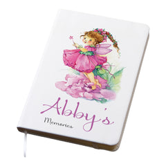 Personalised Fairy With Wand Girl's Notebook Gift For Her