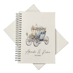 Large A4 Wedding Album Scrapbook Guest Book Boxed With Carriage