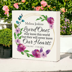 Personalised Graveside Remembrance Plaque Ornament Loved Ones