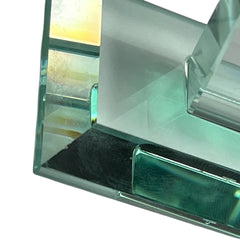Jade Glass Personalised 15cm Award Trophy Any Engraving or Occasion Tapered Design