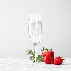 Personalised Engraved Champagne Glass Flute any Name  and Occasion