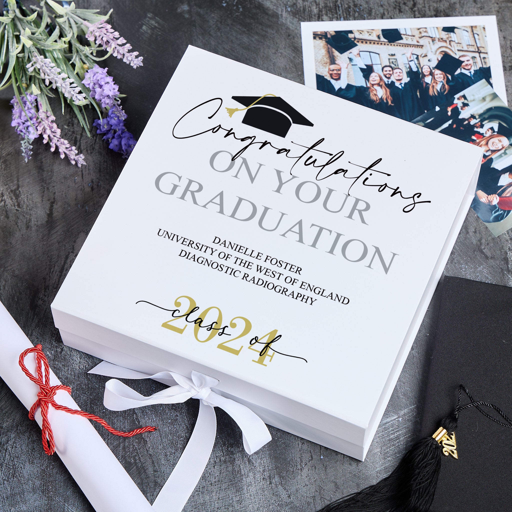 Personalized Graduation Memory Boxes Personalized Follow Your Dreams