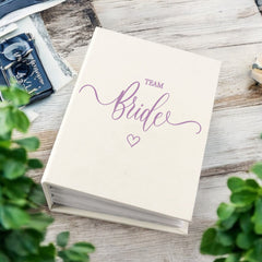 Team Bride Hen Night Do Photo Album Gift With Sleeves 100 x 6x4 Capacity Photo Album ukgiftstoreonline