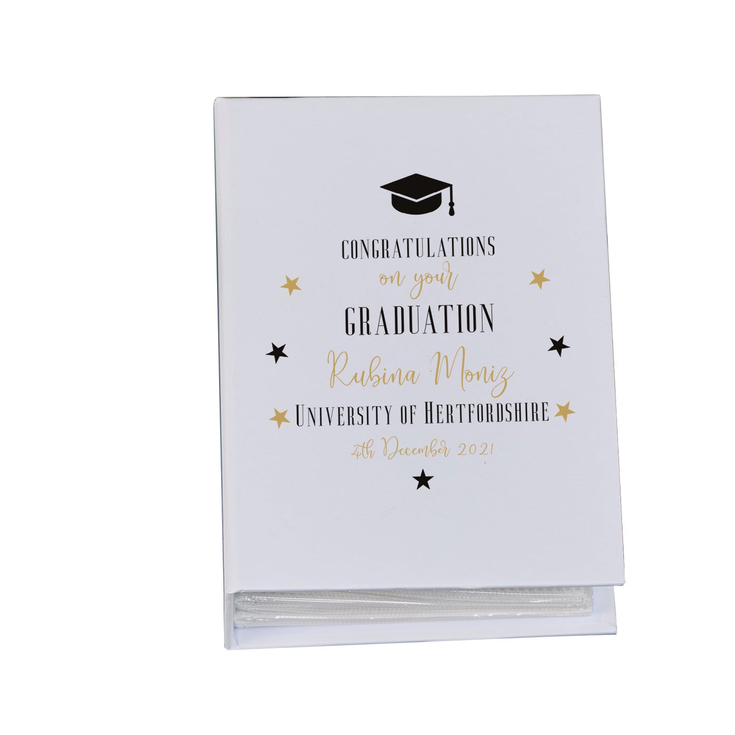 Personalised Graduation Photo Album 100 x 6x4 Memories Book