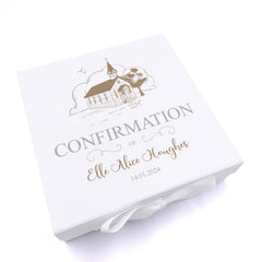 Personalised Confirmation Church Keepsake Memory Box Gift