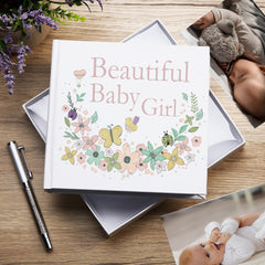 Beautiful Baby Girl Photo Album Gift 50 x 6" x 4" Photos Pack of 5 Wholesale Trade