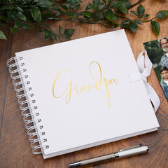 Multiple Colours Gift For Grandpa Scrapbook Photo Album Memory Book