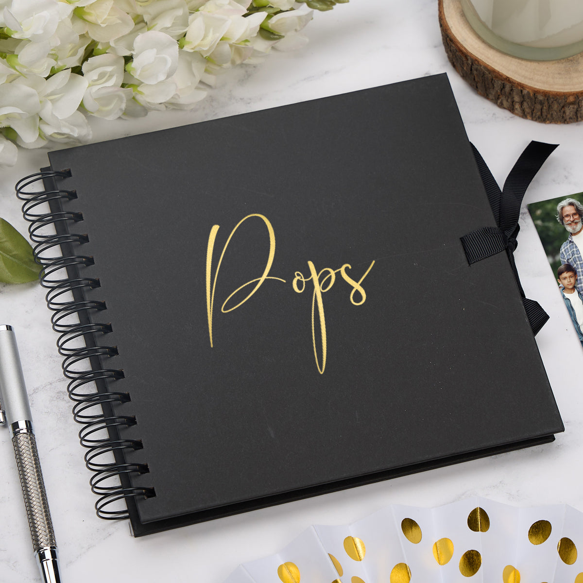 Multiple Colours Gift For Pops Scrapbook Photo Album Memory Book