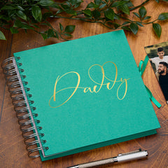 Multiple Colours Gift For Daddy Scrapbook Photo Album Memory Book
