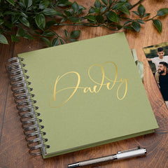 Multiple Colours Gift For Daddy Scrapbook Photo Album Memory Book