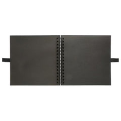 Wholesale Pack of 10 - 8 x 8" Scrapbook - Black