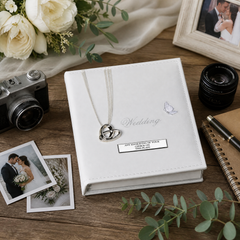 Personalised Wedding Album, 24-Photo 7X5 Picture Keepsake Gift wedding photo album ukgiftstoreonline