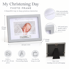 Personalised My Christening Day Photo Keepsake Frame Gift Photo Frame ukgiftstoreonline