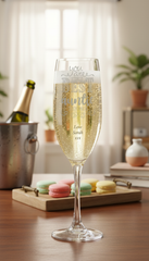 Gift For Auntie Personalised Engraved Champagne Prosecco Glass Flute