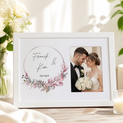 Personalised Wedding Day - Engagement Photo Frame Gift Special Day Keepsake wedding photo frame ukgiftstoreonline