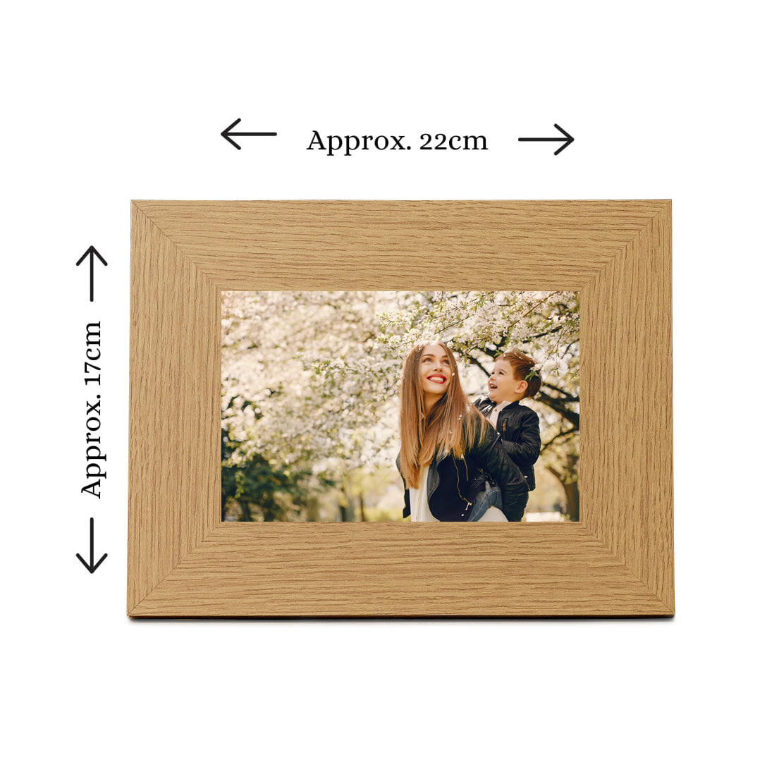 Mum Butterfly Gift Mother's Day Birthday Wooden Engraved Photo Frame