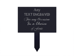 Personalised Garden Sign – Handmade Engraved Slate Weatherproof Plaque Personalised Garden Stone Slate ukgiftstoreonline