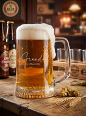Grandad Gift Personalised Engraved 1 Pint Glass Beer Tankard personalised beer glasses ukgiftstoreonline
