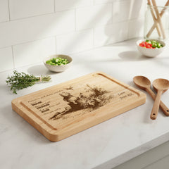 Always remember you are braver stronger and wiser engraved wooden chopping Board gift