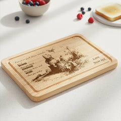 Always remember you are braver stronger and wiser engraved wooden chopping Board gift