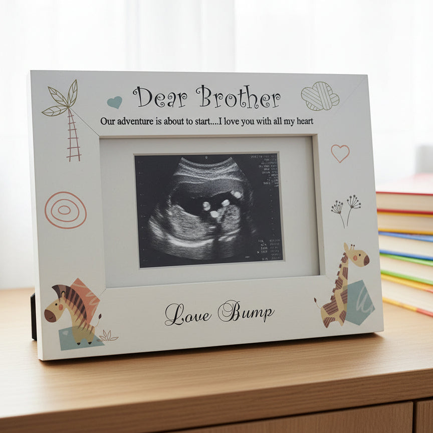 Baby Announcement Brother to be Scan Photo Frame Gift CINS-1 Photo Frame ukgiftstoreonline