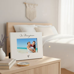 White 6x4 Landscape Picture Photo Frame Our Honeymoon Photo Frame ukgiftstoreonline