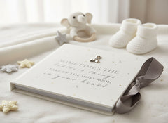 Baby Photo Album With 3D Teddy Icon - 50 6x4" Photos Baby Photo Album Bambino