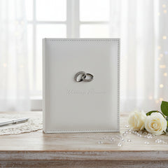 Beautiful Suede Wedding Planner Organiser gift For Newly Engaged Couples Personalised Wedding Gift ukgiftstoreonline