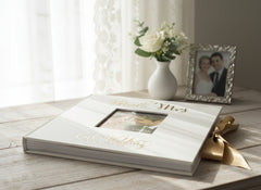 Wedding Photo Album Large 50 Capacity 6x8 Photos | Sentimental Verse Design Gift wedding photo album ukgiftstoreonline