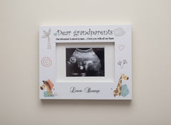 Baby Announcement Grandparents to be Scan Photo Frame Gift Baby Photo Frame ukgiftstoreonline