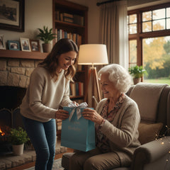 Personalised 80th birthday Gift For Her LED Light With Flowers and Butterflies