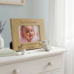 Personalised First Granddaughter Photo Frame Gift Granddaughter Photo Frame ukgiftstoreonline