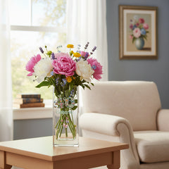 Personalised 40th Birthday Flower Vase Gift Present With Floral Numbers Personalised Flower Vase ukgiftstoreonline