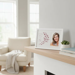 Personalised Mum In Loving Memory Photo Frame With Butterflies Mum Photo Frame ukgiftstoreonline