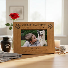 Personalised Dog Memorial Photo Frame Gift Keepsake Engraved Various Sizes Personalised Photo Frame ukgiftstoreonline