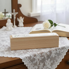 Personalised Baptism Vintage Style Wooden Certificate Holder Birth certificate holder ukgiftstoreonline