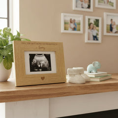 The best Mums get promoted to Nanny Baby Scan Frame Photo Frame ukgiftstoreonline