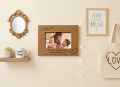 Personalised Mum As Wonderful As You Engraved Photo Frame gift Mum Photo Frame ukgiftstoreonline