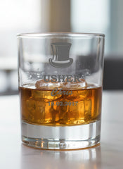Personalised Whisky Glass Wedding Favour Gift Best Man Usher Father Of Groom