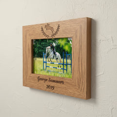 Personalised Horse Riding or Competition Photo Frame Gift