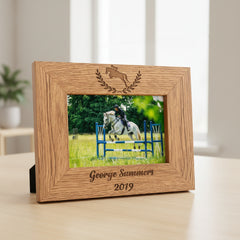 Personalised Horse Riding or Competition Photo Frame Gift