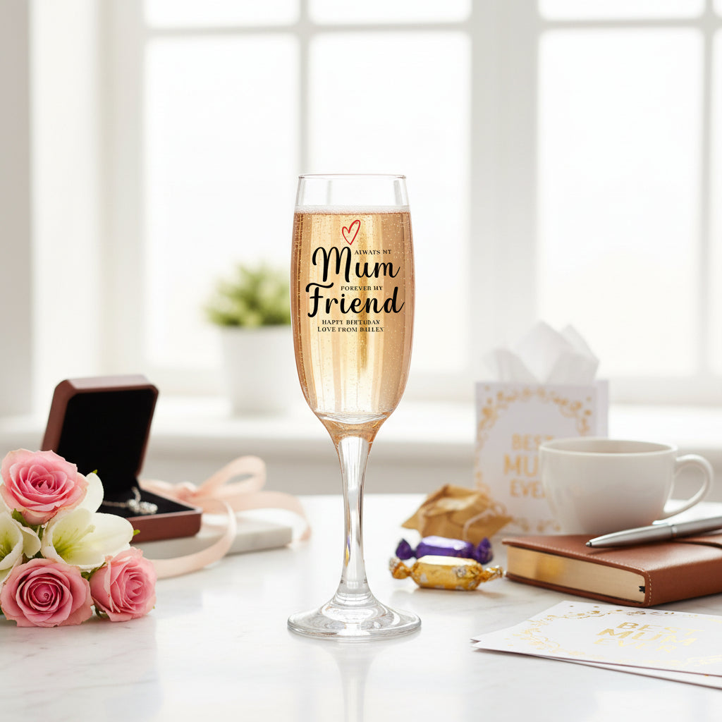 Personalised Mum Champagne Prosecco Glass Gift For Any Occasion Personalised Gin Glass ukgiftstoreonline