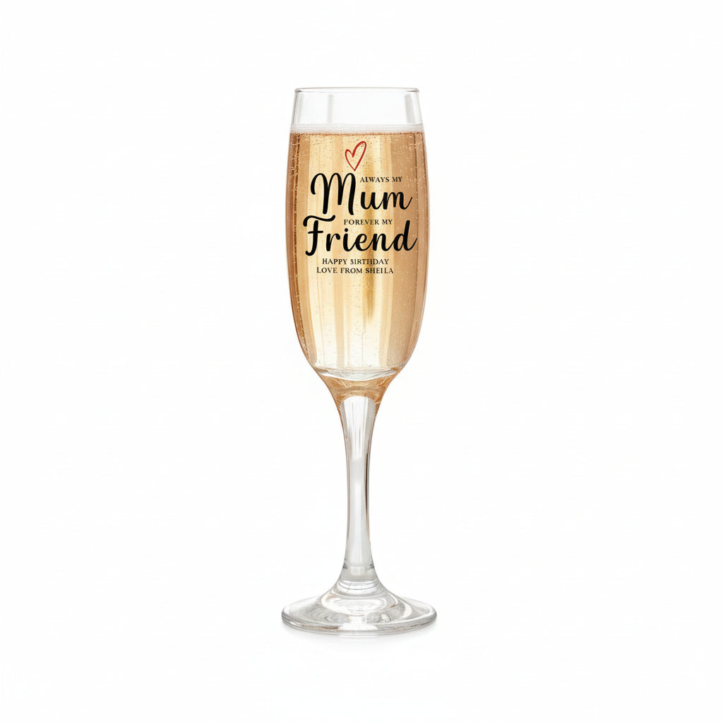 Personalised Mum Champagne Prosecco Glass Gift For Any Occasion Personalised Gin Glass ukgiftstoreonline