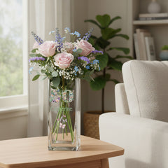 Personalised 50th Birthday Flower Vase Gift Present With Floral Numbers Personalised Flower Vase ukgiftstoreonline