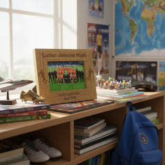 Football Team Award Gift Personalised Engraved Wooden Photo Frame Photo Frame ukgiftstoreonline