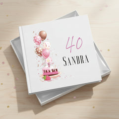 Personalised 40th Birthday Gifts for Her photo album personalised photo album ukgiftstoreonline