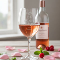 Landmark Birthday Personalised Butterfly Engraved Wine Glasses 18th 21st 30th 40th 50th 60th 70th Personalised Champagne Glasses ukgiftstoreonline