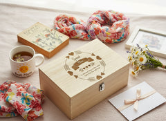 Personalised Mum Large Engraved wooden Keepsake Box Gift Keepsake Box ukgiftstoreonline