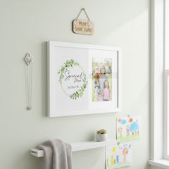 Personalised Special Mum Wreath Design Gift Photo Frame personalised photo frames ukgiftstoreonline