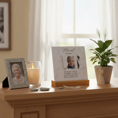 Personalised In Loving Memory Mum Memorial Remembrance Plaque Plaque Sign ukgiftstoreonline